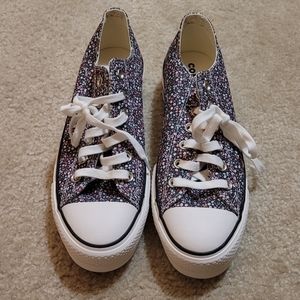 Platform floral Converse